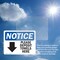 Signmission Please Deposit Towels Here (Down Sign With Symbol), 10 in W x Rectangle, Vinyl Decal OS-2PACK-NS-D-710-L-17364 - alternate 2